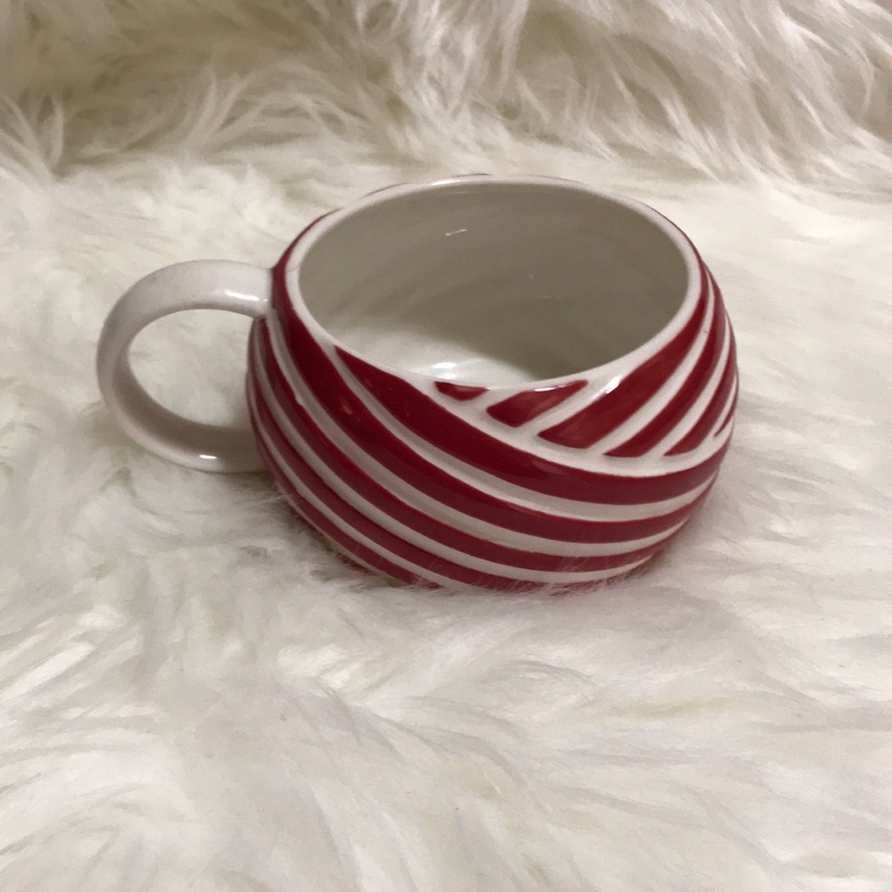 Starbucks Red Strip Mug